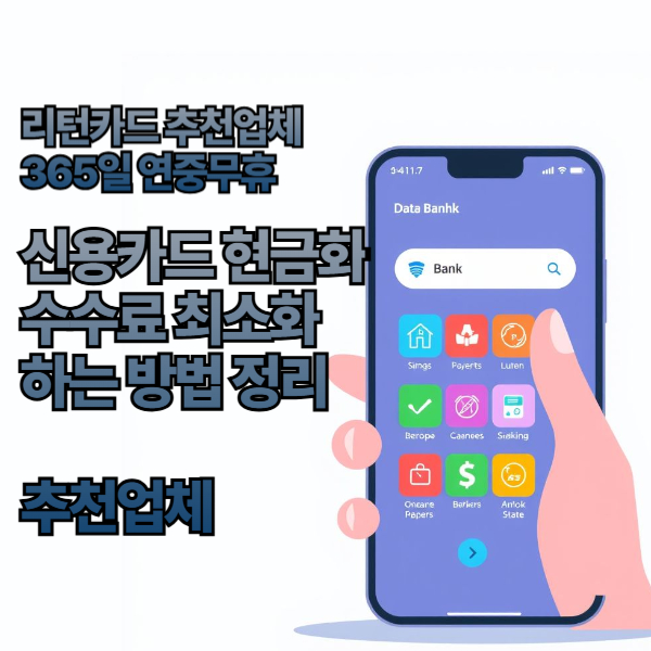 신용카드 현금화 시 수수료를 최소화하는 방법은? 2025년 기준